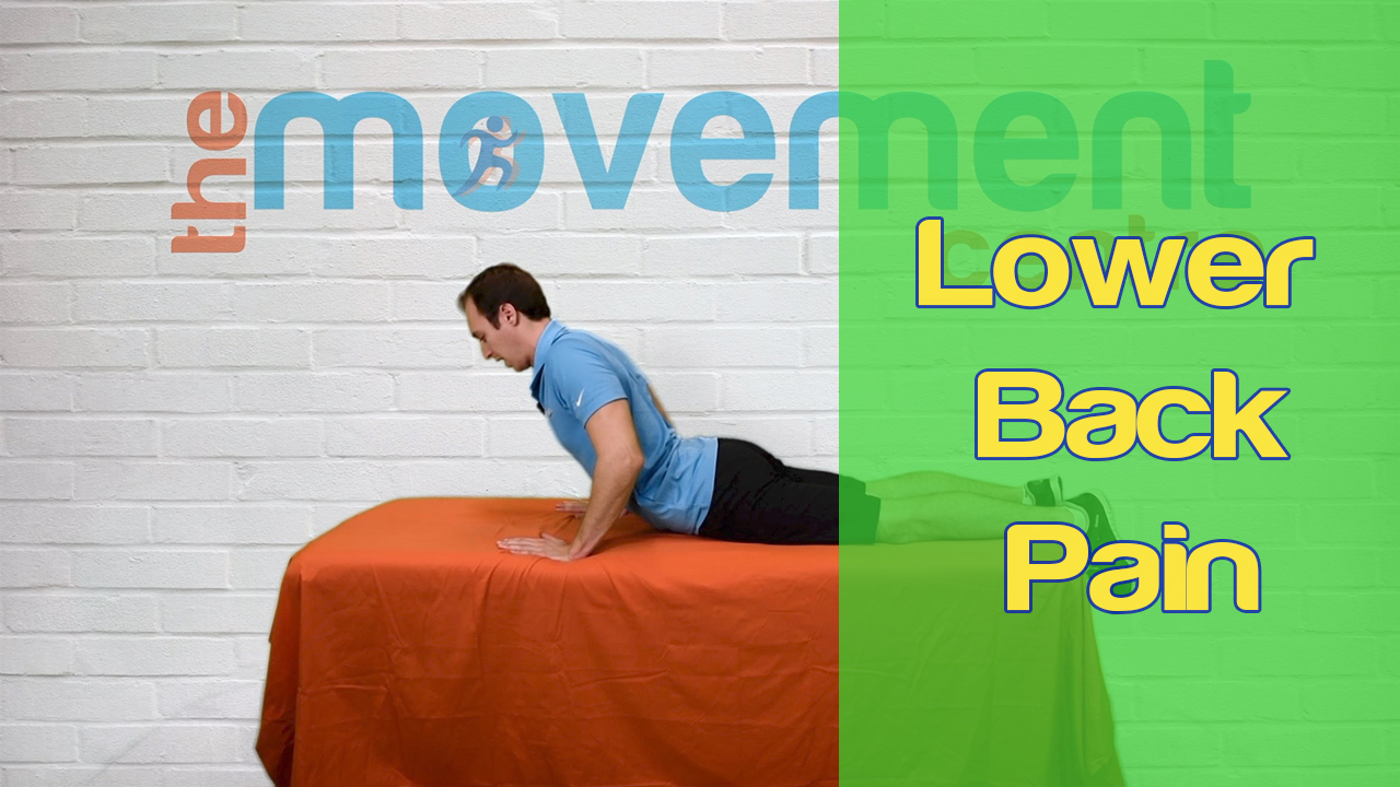 Improve Lower Back Pain | McKenzie Extensions
